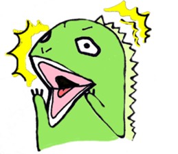 Crybaby dinosaur Gomez sticker #4559645