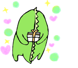 Crybaby dinosaur Gomez sticker #4559661