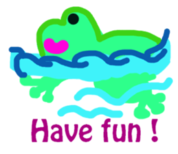 Sticker of lovely animals.2 sticker #4559918