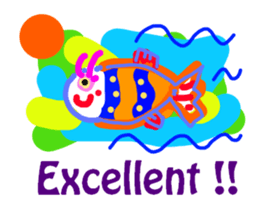 Sticker of lovely animals.2 sticker #4559920