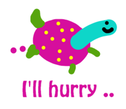 Sticker of lovely animals.2 sticker #4559927