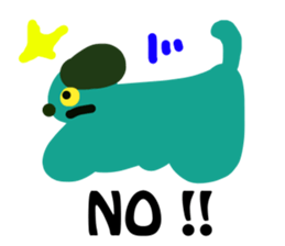 Sticker of lovely animals.2 sticker #4559929