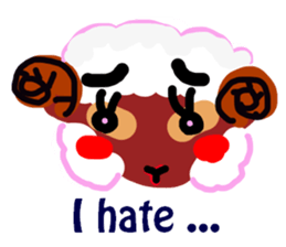 Sticker of lovely animals.2 sticker #4559930