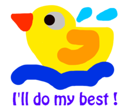 Sticker of lovely animals.2 sticker #4559931