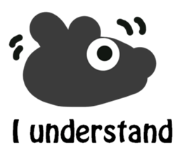 Sticker of lovely animals.2 sticker #4559938