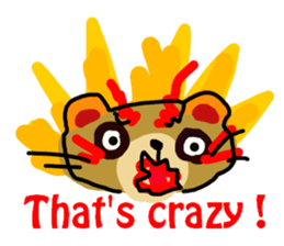 Sticker of lovely animals.2 sticker #4559939