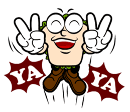 Mr. Hand something happen? sticker #4560237