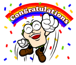 Mr. Hand something happen? sticker #4560239