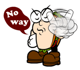 Mr. Hand something happen? sticker #4560244