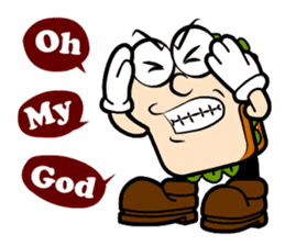 Mr. Hand something happen? sticker #4560258