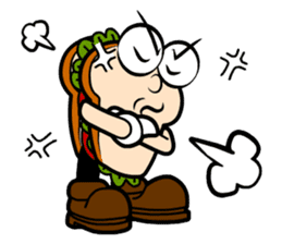 Mr. Hand something happen? sticker #4560268