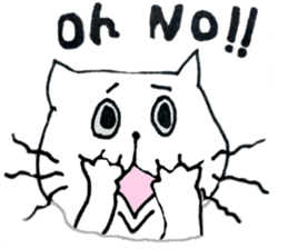 Loose cat and merry friends sticker #4560437