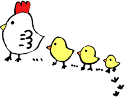 Loose cat and merry friends sticker #4560460