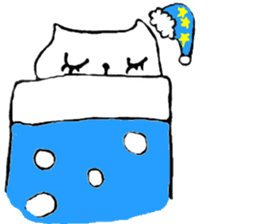 Loose cat and merry friends sticker #4560469