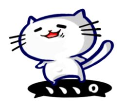 Cats at their own pace sticker #4560977