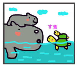 two frames story. various love sticker #4561394