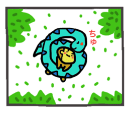 two frames story. various love sticker #4561402