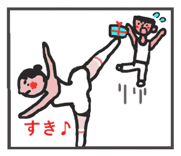 two frames story. various love sticker #4561426