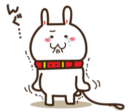 Happy cat and Rabbit sticker #4561918
