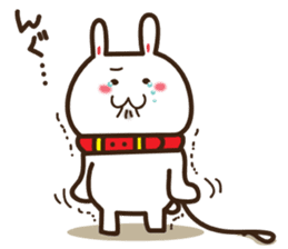 Happy cat and Rabbit sticker #4561918