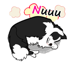 My dog likes "NO.1". sticker #4561961