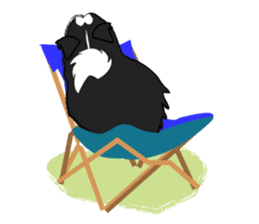 My dog likes "NO.1". sticker #4561971