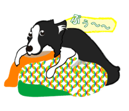 My dog likes "NO.1". sticker #4561973