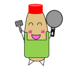 mayonnaise and ketchup sticker 2 sticker #4561992