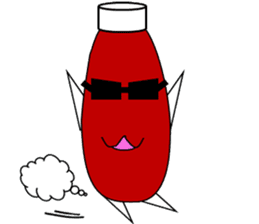 mayonnaise and ketchup sticker 2 sticker #4561998