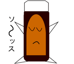 mayonnaise and ketchup sticker 2 sticker #4562000