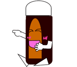 mayonnaise and ketchup sticker 2 sticker #4562005