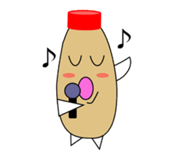 mayonnaise and ketchup sticker 2 sticker #4562009