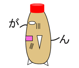 mayonnaise and ketchup sticker 2 sticker #4562025
