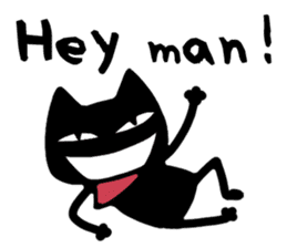 Bad Cat Man sticker #4562152