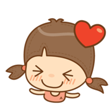 amieiko: Twin "A" sticker #4562942