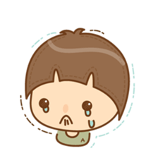 amieiko: Twin "A" sticker #4562946