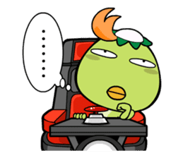 the wow kappa kapok. sticker #4562952