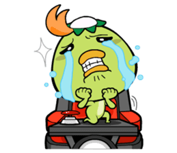 the wow kappa kapok. sticker #4562953