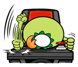 the wow kappa kapok. sticker #4562954