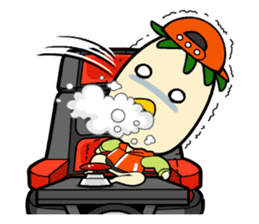 the wow kappa kapok. sticker #4562961