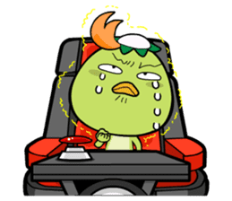 the wow kappa kapok. sticker #4562962