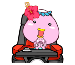 the wow kappa kapok. sticker #4562963