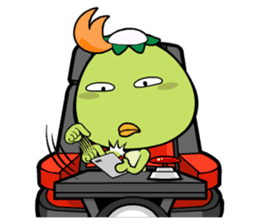 the wow kappa kapok. sticker #4562968