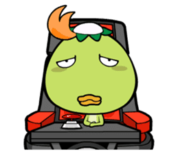 the wow kappa kapok. sticker #4562978