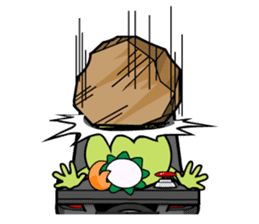 the wow kappa kapok. sticker #4562990