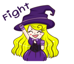 Mahou Shojo "Akiko" witch sticker #4563037