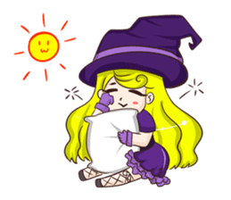 Mahou Shojo "Akiko" witch sticker #4563050
