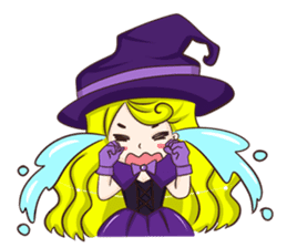 Mahou Shojo "Akiko" witch sticker #4563051