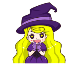 Mahou Shojo "Akiko" witch sticker #4563064