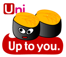 I love sushi(english) sticker #4563316